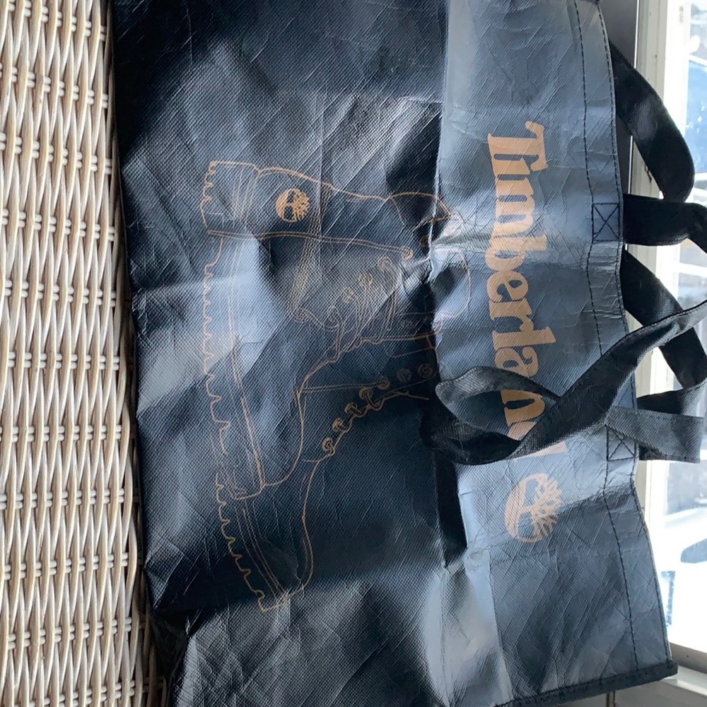 Black timberland bag